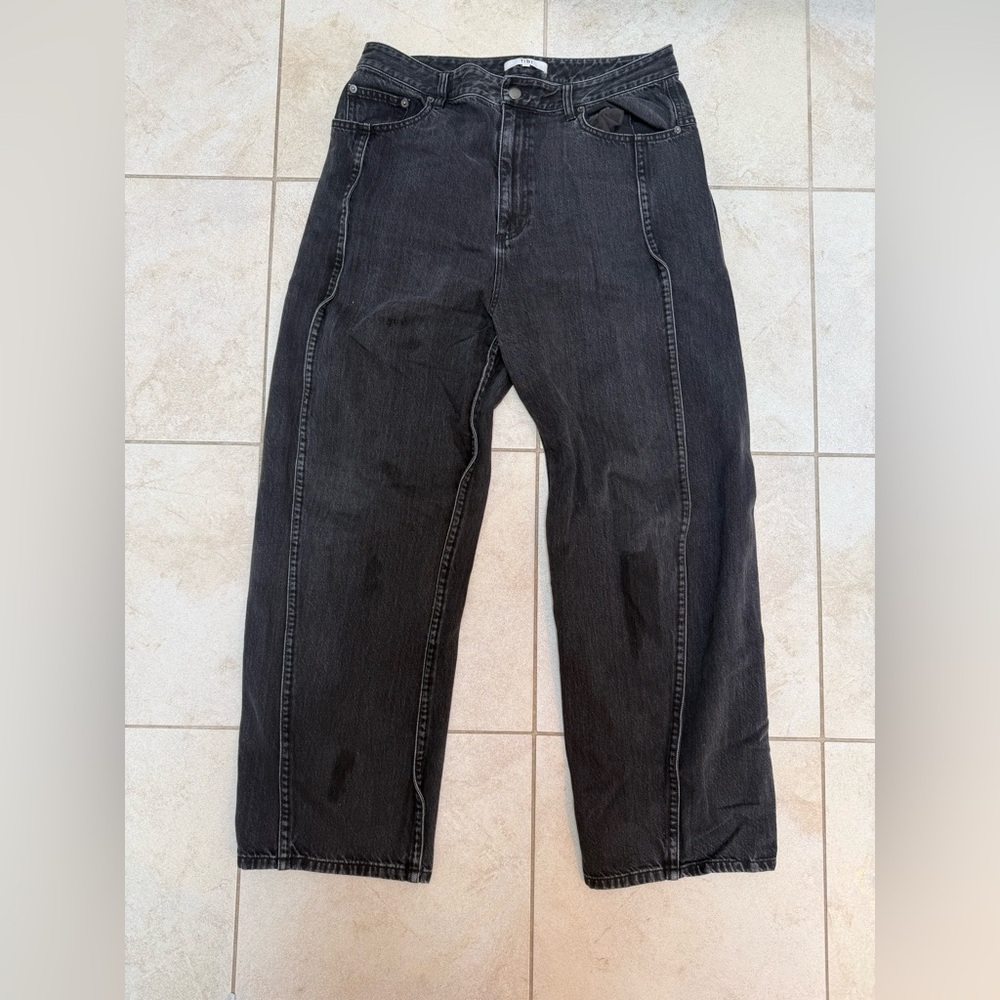 Tibi Tuck Denim